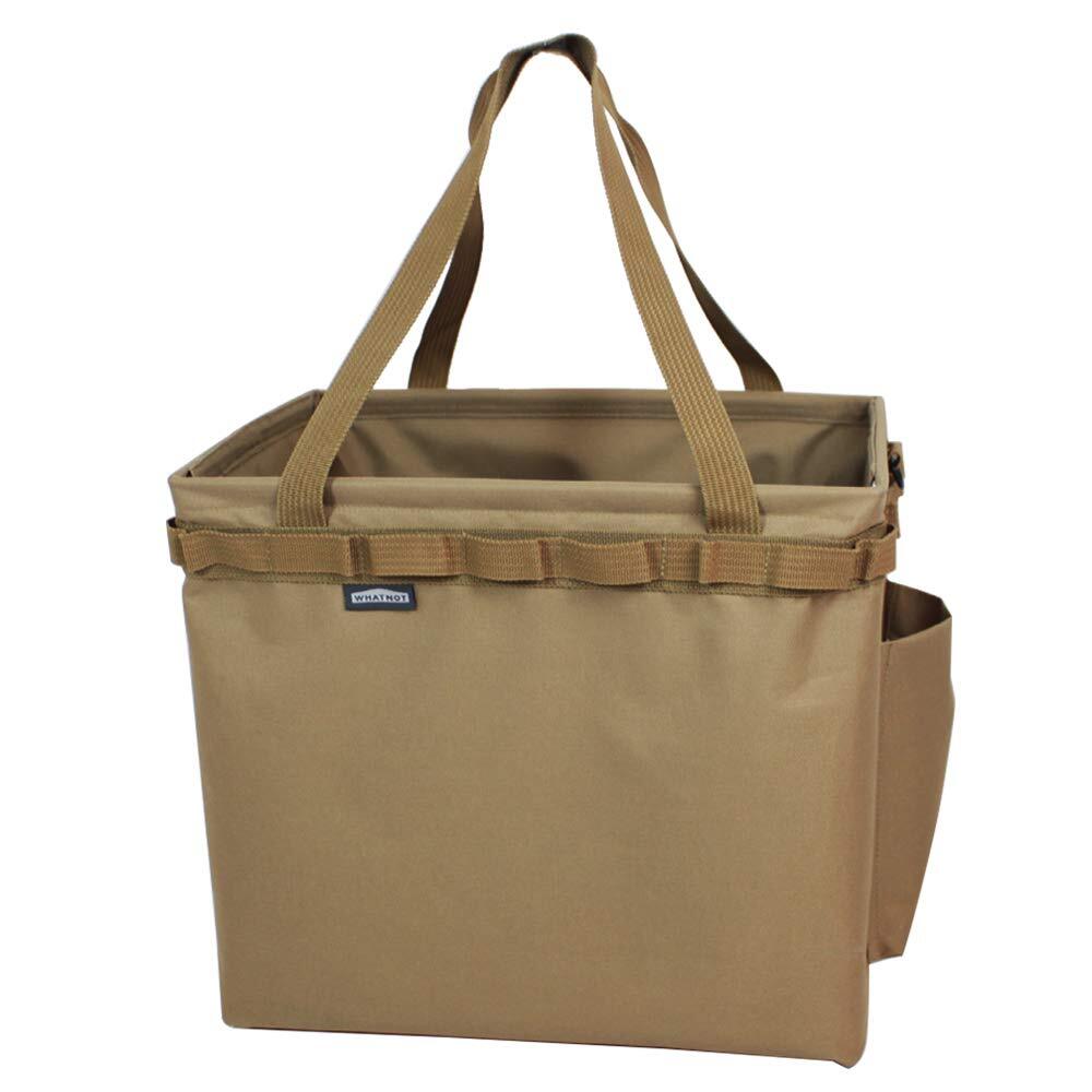 WHATNOT(ワットノット) 収納コンテナ 工具箱 サンド 幅360mm×奥250mm×高320mm OB-01-SB2拍卖