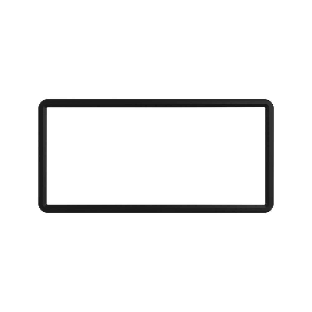 槌屋ヤック 車用 シリコーン ナンバーフレーム ブラック PF-347拍卖