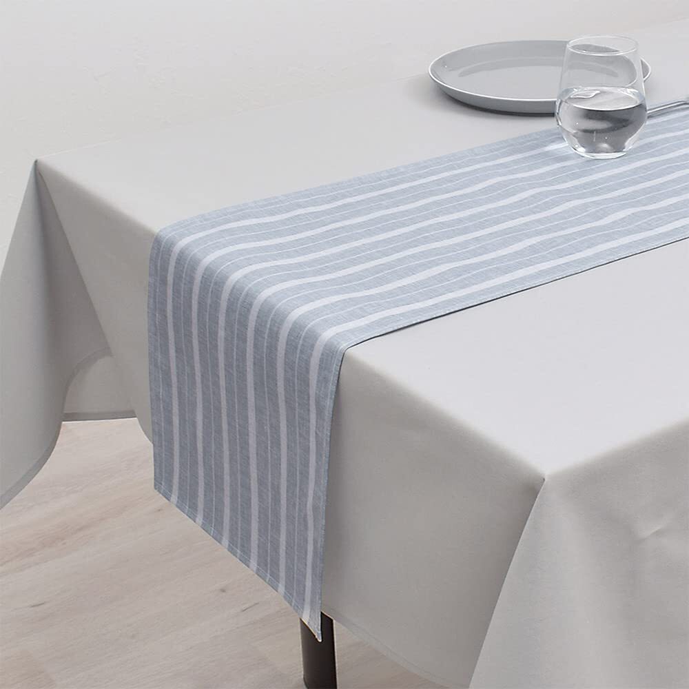 スタイルデコール(STYLE Decor) テーブルランナー ラミネート 防水 北欧 テーブルセンター 100cm 拭ける シンプル ストライプ拍卖