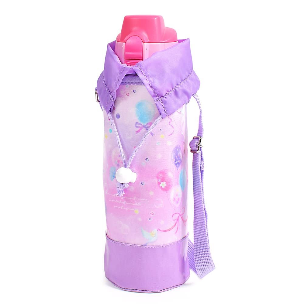 COLORFUL CANDY STYLE 水筒カバー 女の子 子供 ケース ホルダー 肩掛け パステルバルーン L N7321710拍卖