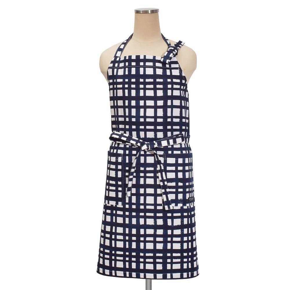 スタイルデコール(STYLE Decor) エプロン インディゴチェック W3202500拍卖