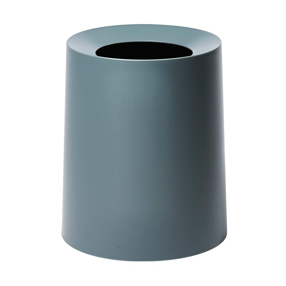 ideaco(イデアコ) ゴミ箱 丸型 11.4L 直径26高さ31.5cm TUBELOR HOMME blue gray (チューブラー拍卖