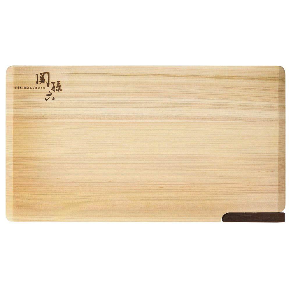 貝印(Kai Corporation) KAI 関孫六 桧 まな板 スタンド付 360×200 日本製 AP5225拍卖