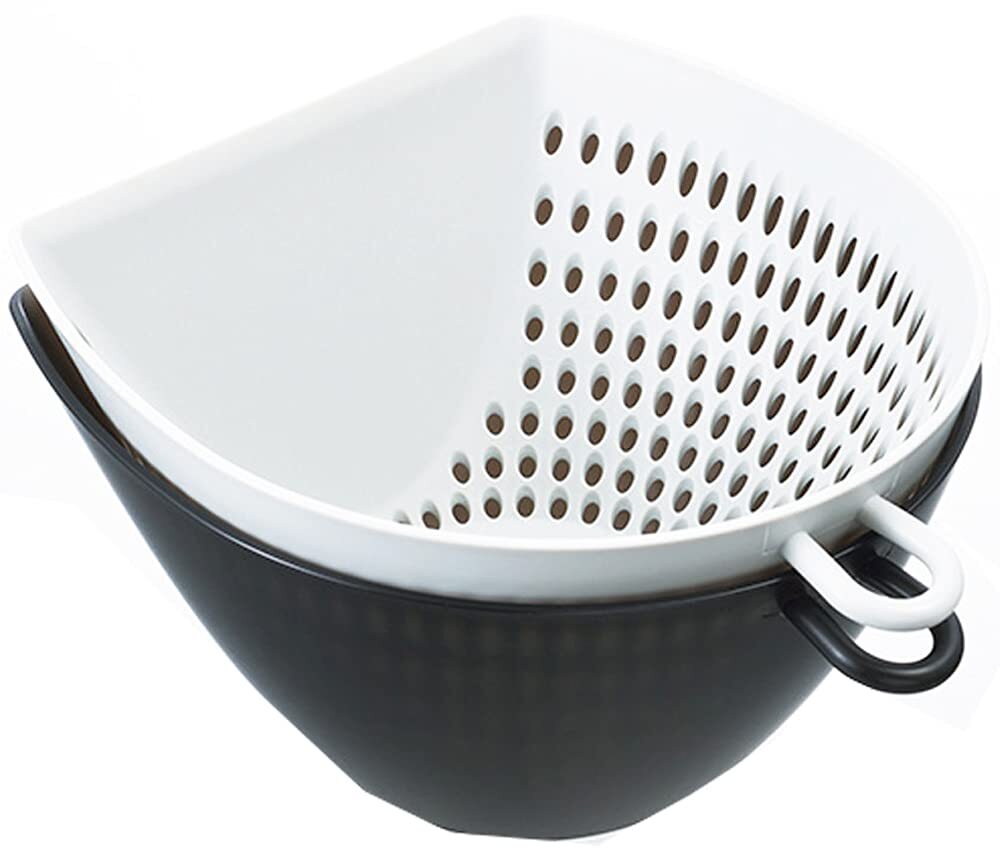曙産業 ザル ボウル セット フタ付き M 日本製 まな板の上で切った食材をサッとすくってこぼさず移動 流水にさらしても食材があふれない 目拍卖