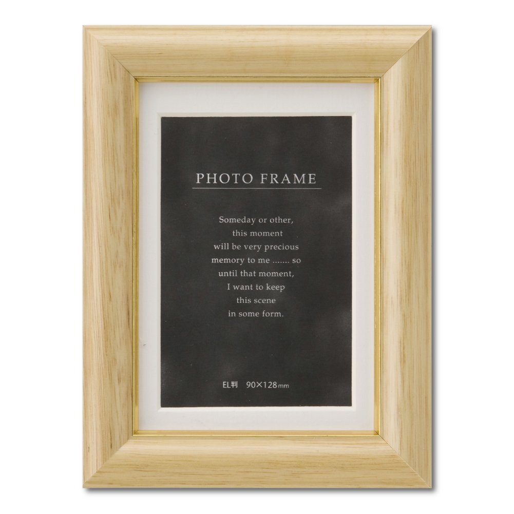 大仙 額縁 フォトフレーム C018 L判 ナチュラル 箱入 C018D0306拍卖