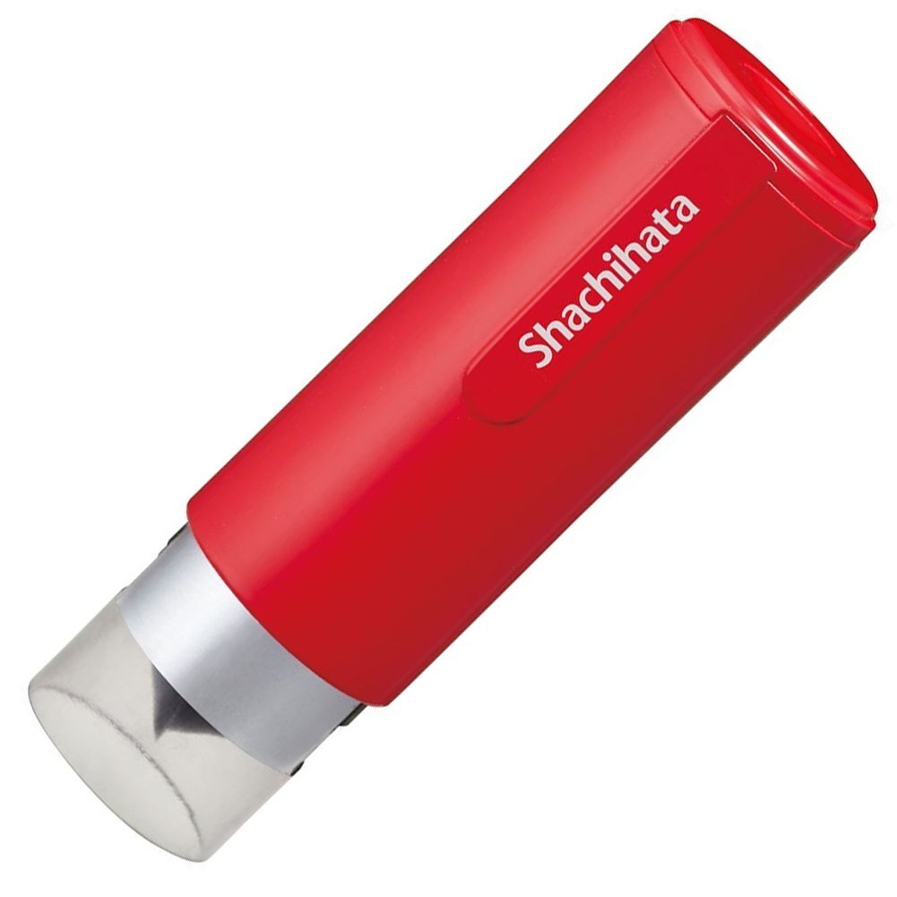 シャチハタ ネーム9専用 キャップレスホルダー 本体別売り レッド XL-9PCL3拍卖