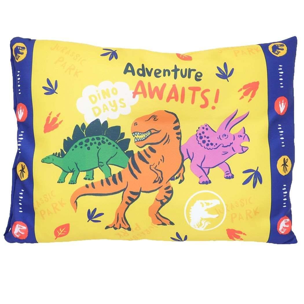丸眞 ジュニア枕 ジュラシックワールド ペイントダイナソー 入園入学グッズ 入園入学準備 保育園 幼稚園 小学校 男の子 H28×W39cm 4拍卖