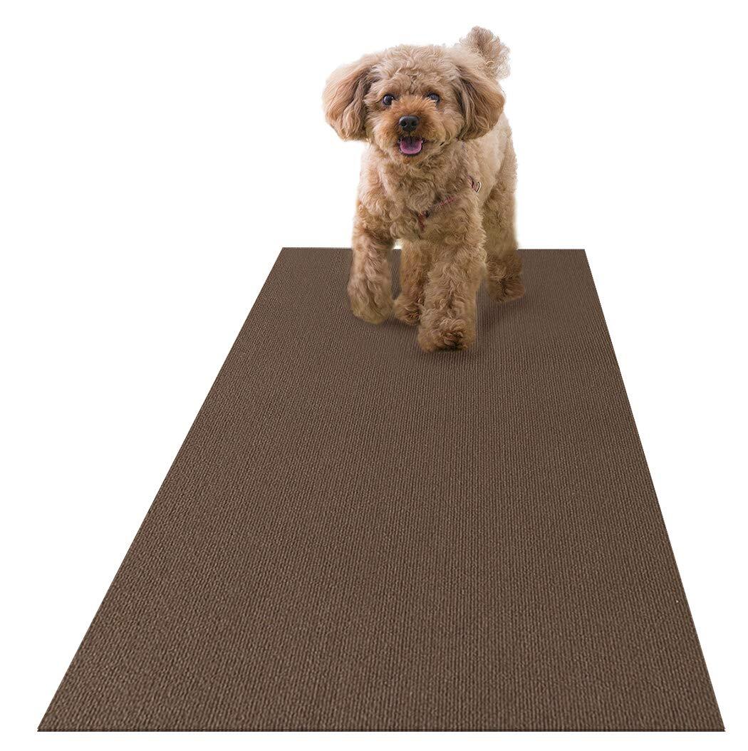 おくだけ吸着 ペット用床保護マット 60×180cm ブラウン KM-57拍卖