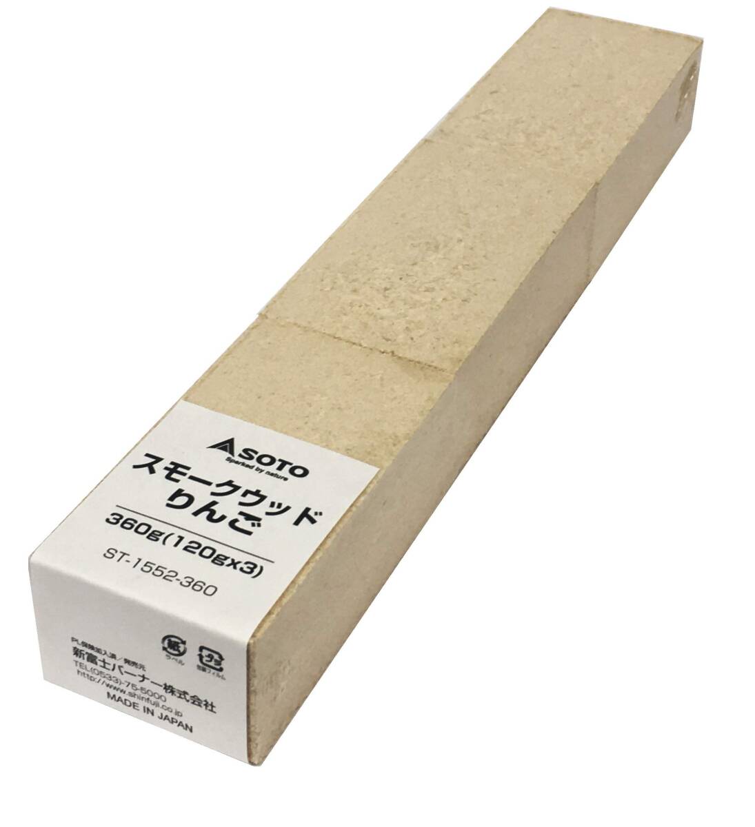 ソト(SOTO) スモークウッド りんご360g(120g×3) ST-1552-360拍卖