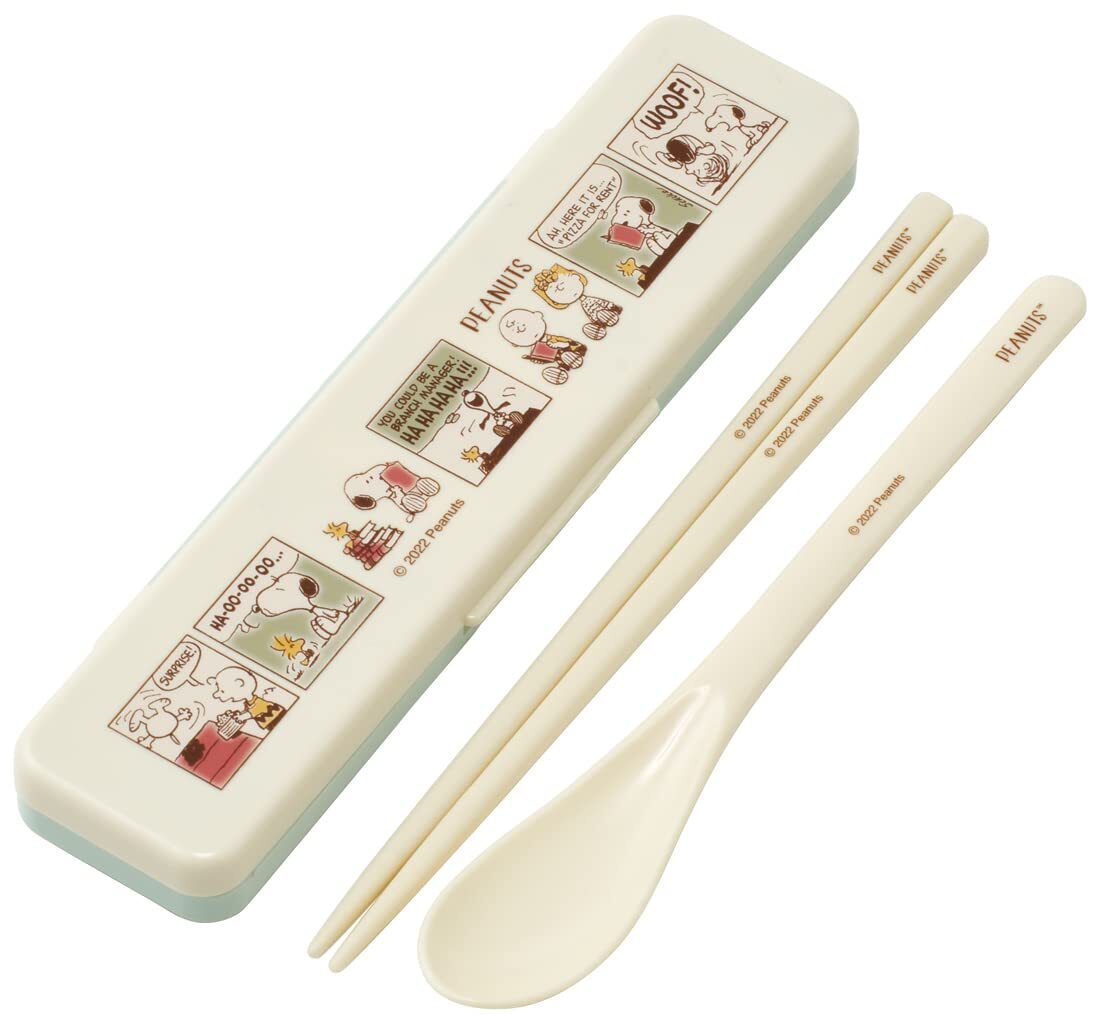 スケーター (skater) コンビセット 箸 スプーン セット スヌーピー コミック 18cm 抗菌 大人用 日本製 CCS3SAAG-A拍卖
