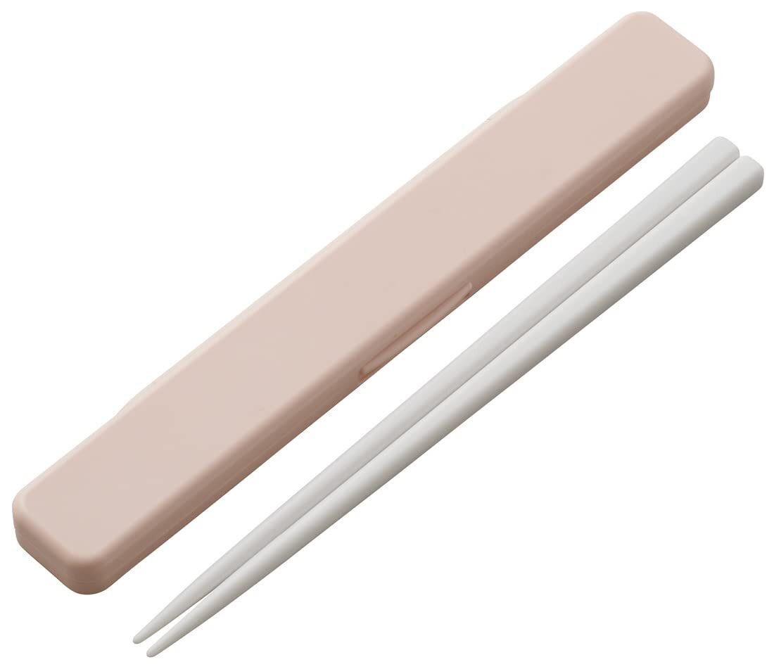 スケーター(Skater) 箸 箸箱 セット 18cm 抗菌 くすみ ピンク 日本製 ABC3AG-A拍卖