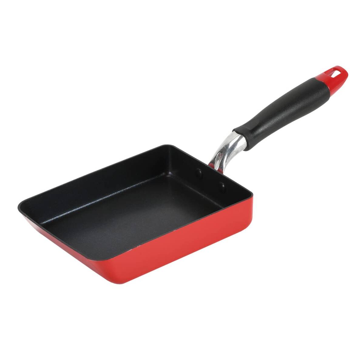 ベストコ IH 卵焼き 13×18cm レッド ND-9456 エッグパン モデルナ拍卖