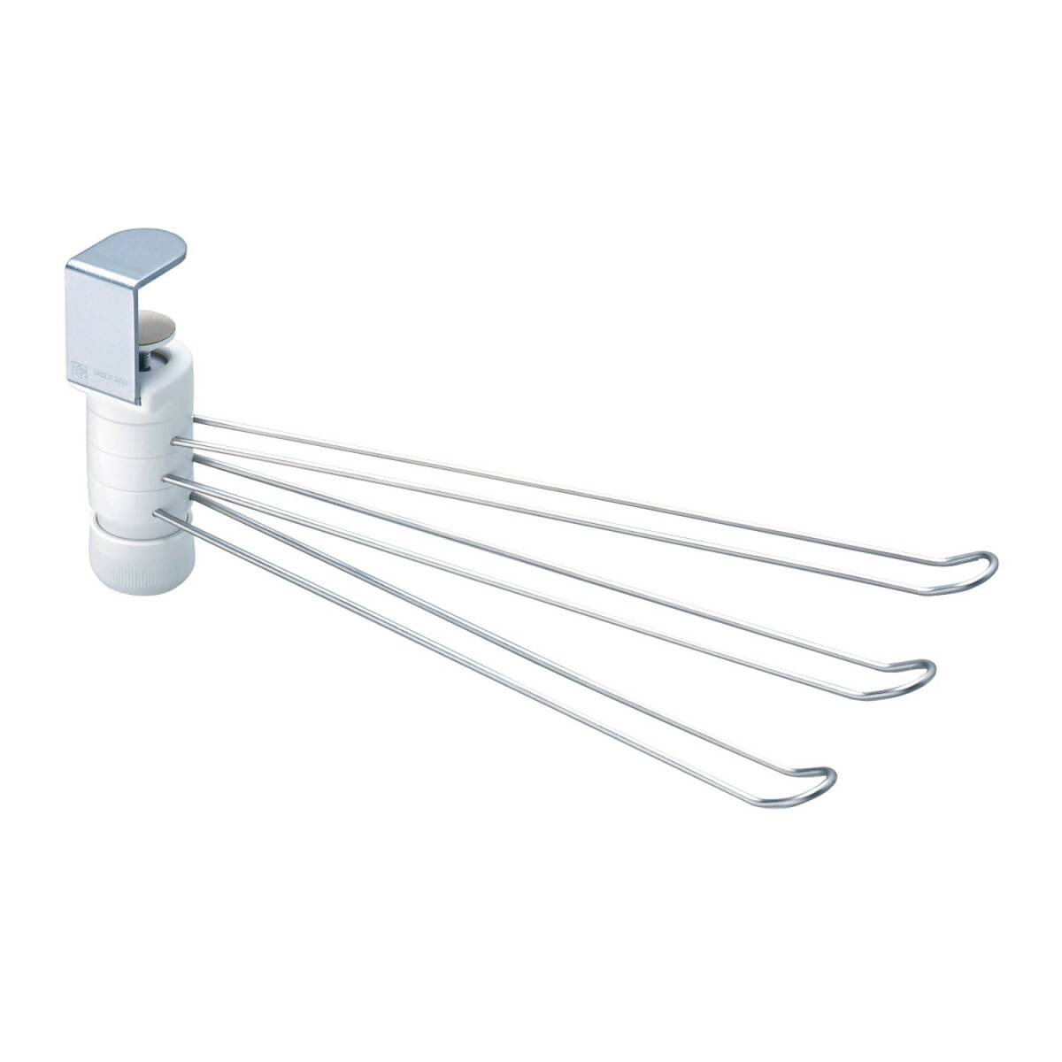 レック 吊戸棚 ふきん掛け (3本) ホワイト K-509拍卖