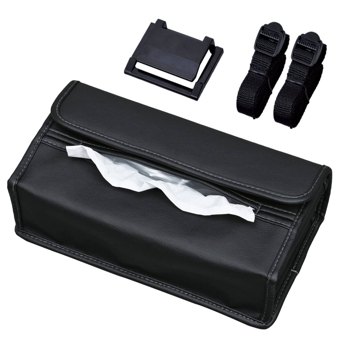 セイワ(SEIWA) 車内用品 ティッシュカバー プレミアム 本革調 マグネット付き WA39拍卖