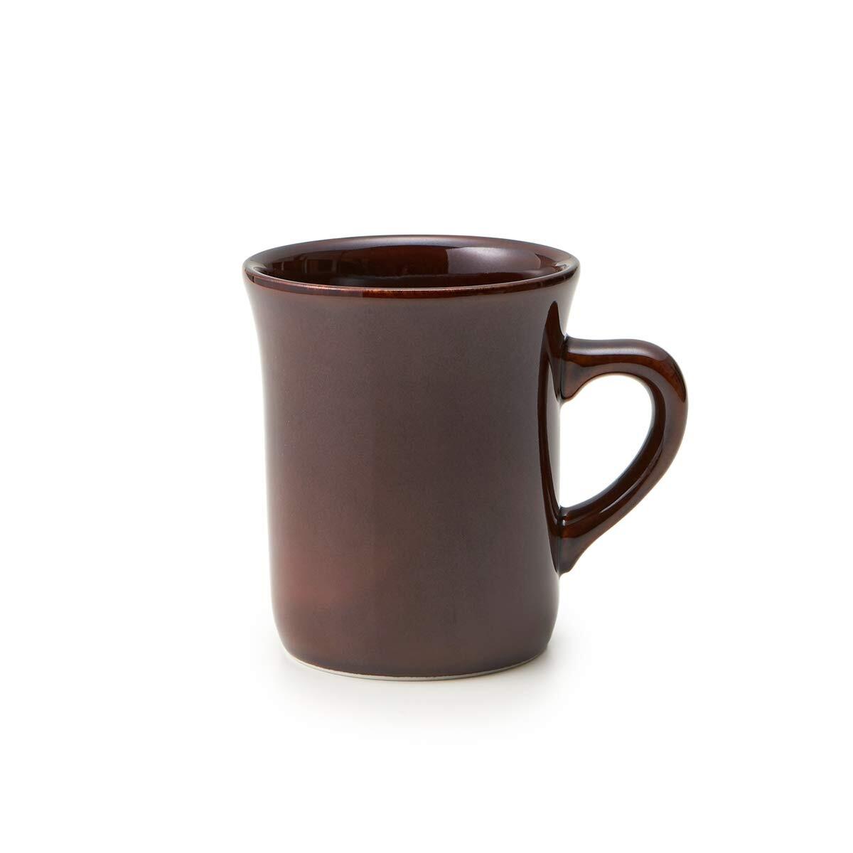 TAMAKI マグカップ コージー ブラウン 直径12.3×奥行9.3×高さ10.8cm 420ml 電子レンジ・食洗機対応 日本製 T-893拍卖