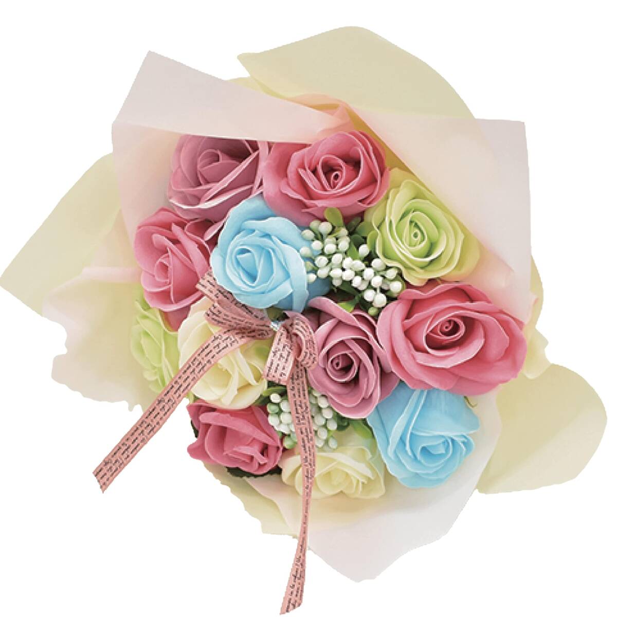 ポピー名古屋 ソープフラワー 造花 花束 ギフト シャボンフラワー SBL-11 メロディー拍卖