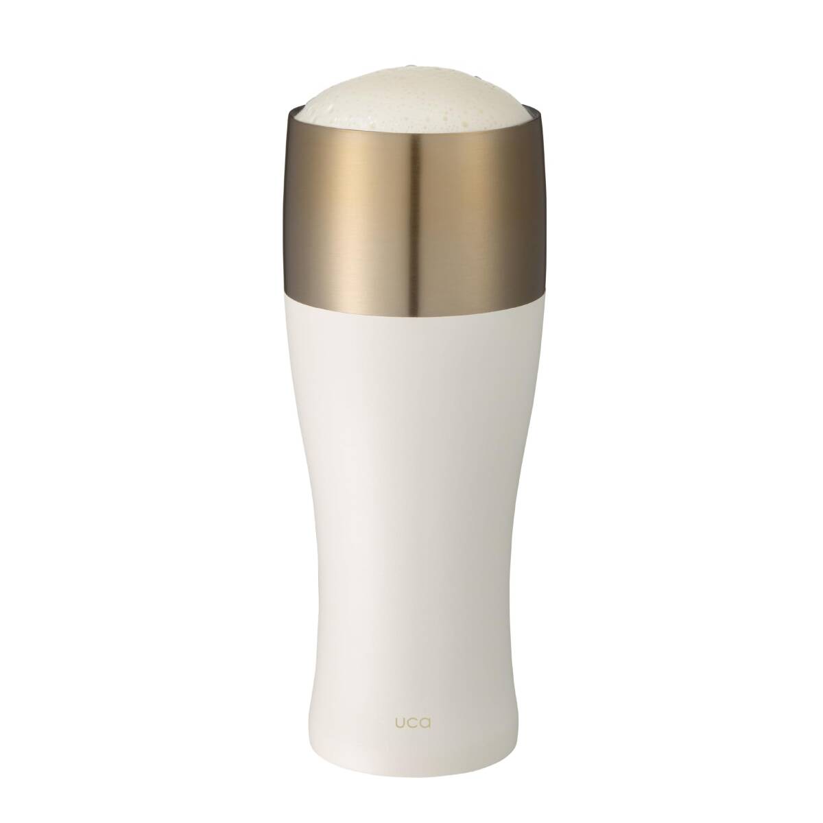 シービージャパン タンブラー 480ml ホワイト 真空断熱 2層構造 ステンレス製 泡を楽しむタンブラー UCA拍卖