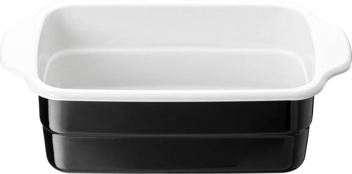 高木金属 ホーロー 天ぷら鍋 フライ鍋 天麩羅鍋 角型 四角い 28.3×16.1×8.7cm HT-KBW拍卖