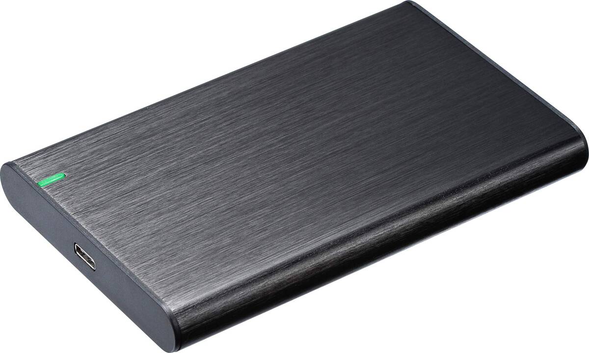 グリーンハウス USB3.1 Gen.2対応2.5インチ外付けドライブケース アルミボディ ブラック GH-HDCU325A-BK拍卖