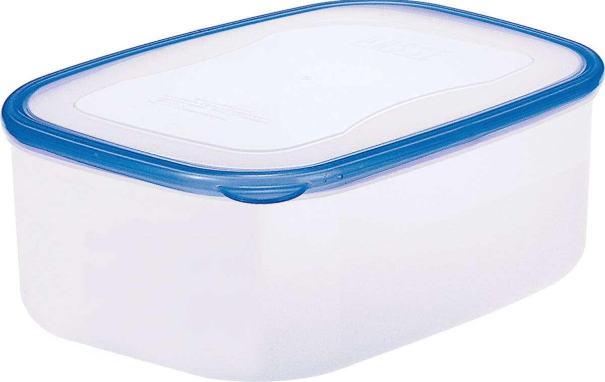 リス 保存容器 クリアブルー 2.08L パッセハード 抗菌加工 電子レンジ対応 日本製 WA-6拍卖