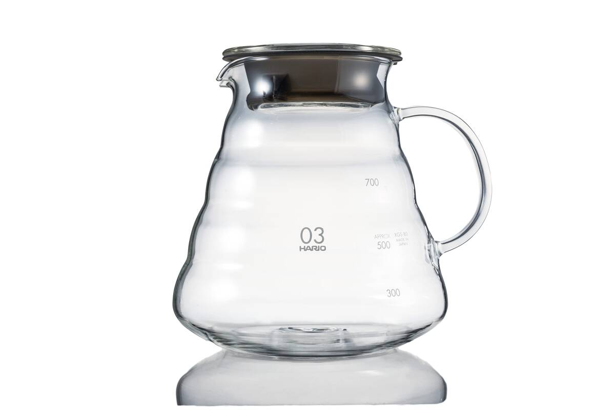 HARIO (ハリオ) V60 レンジサーバー コーヒードリップ 800ml クリア XGSR-80-TB拍卖
