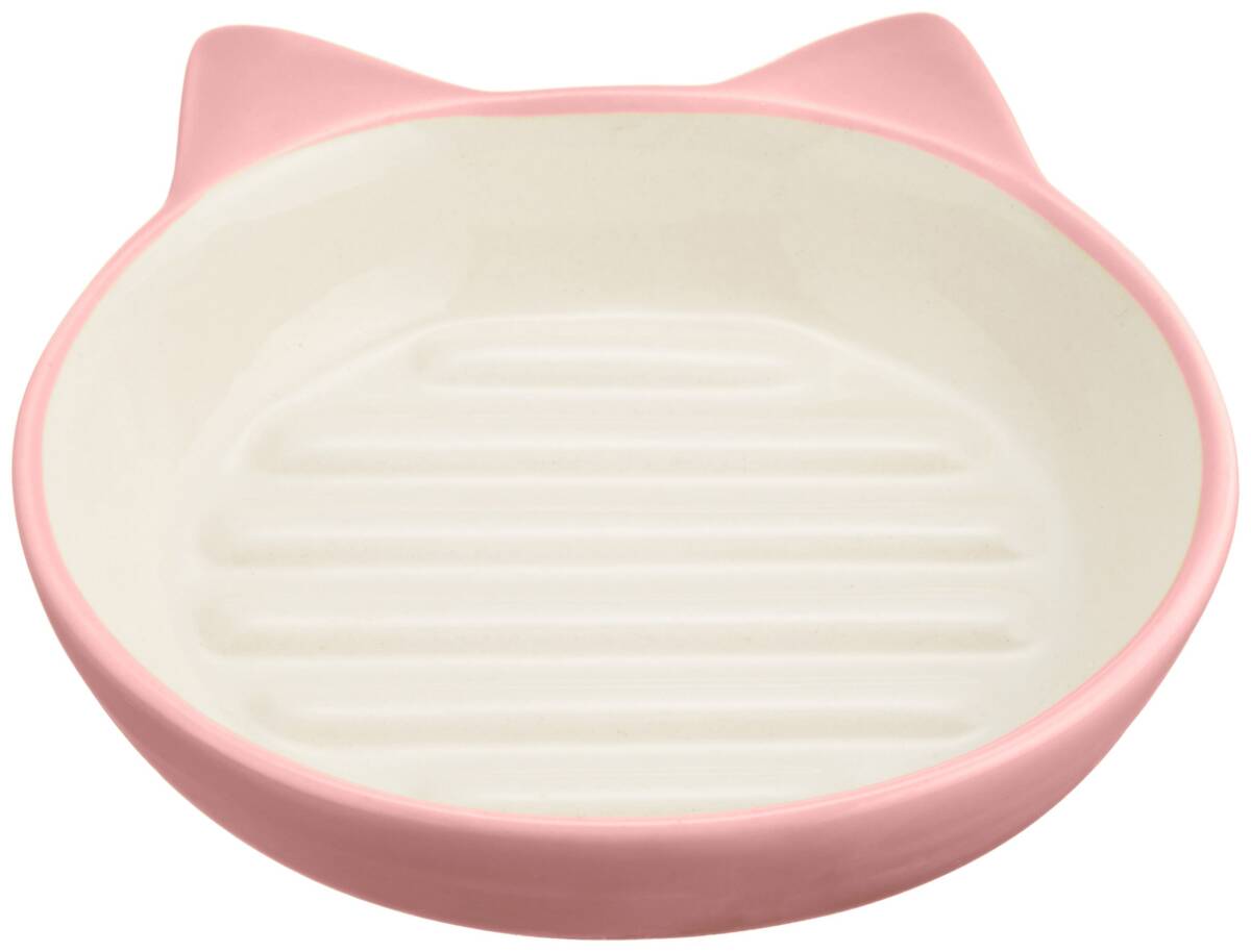 Pet rageous designs(ペットレジオスデザイン)猫用食器 イージーダイナーキャットディッシュ ピンク拍卖