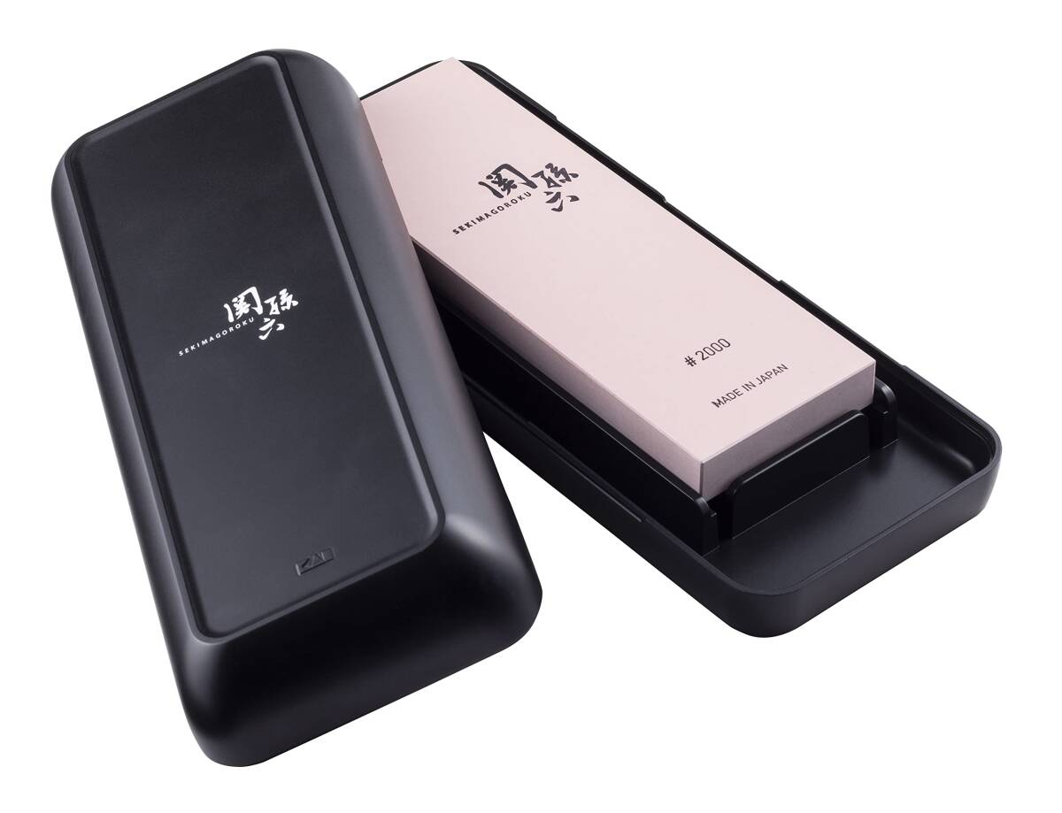 貝印 KAI 関孫六 中 砥石 包丁 研ぎ器 #2000 収納 ケース 付 日本製 AP0331拍卖