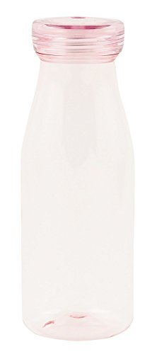 パール金属 水筒 ボトル 550ml クリアピンク プラスチック製 アクアボトル クリアアシスト HB-3725拍卖