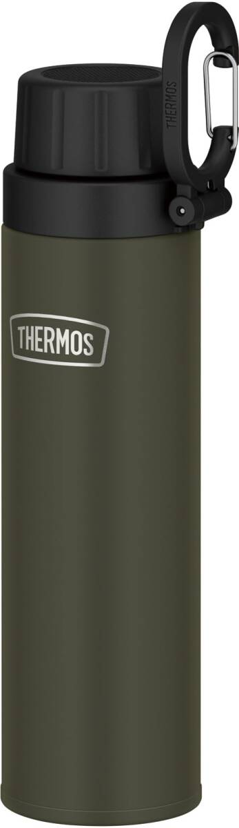 サーモス アウトドアシリーズ 水筒 保冷炭酸飲料ボトル キャリーループ付き 500ml カーキ 保冷専用 RBAA-500 KKI拍卖