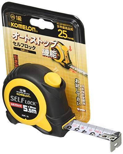 コメロン コンベックス セルフロック 25 テープ幅25mm 5.5M BP KMC-36拍卖
