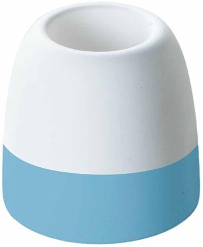 アネスティ(株) 多孔質セラミック 吸水 歯ブラシスタンド 1本用 ブルー 幅4cm×奥行4cm×高さ3.5cm karari 水滴を吸い取る HO拍卖