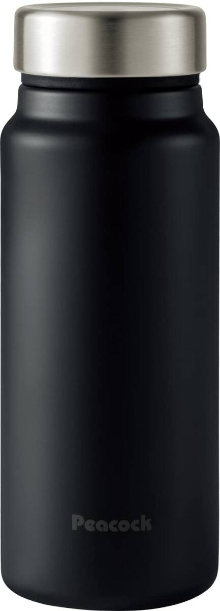 ピーコック 水筒 ステンレス ボトル スクリューマグボトル (軽量タイプ) 保温 保冷 400ml マットブラック AKY-40 BD拍卖