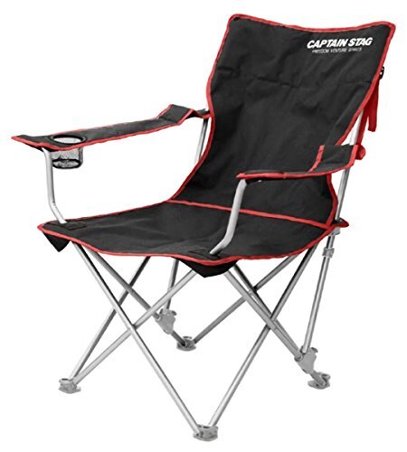 キャプテンスタッグ ジュール リクライニング ラウンジ チェア (ブラック) M-3864拍卖