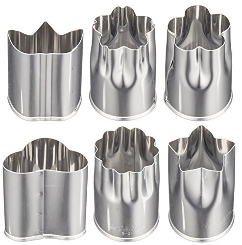 霜鳥製作所 野菜 抜き型 小 6個セット 18-8ステンレス 日本製 133拍卖