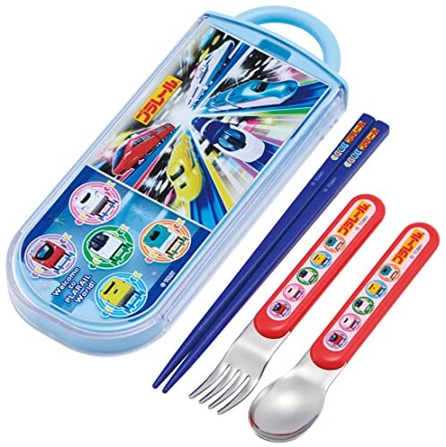 スケーター(Skater) トリオセット 箸 スプーン フォーク プラレール 23 子供用 抗菌 日本製 TACC2AG-A拍卖