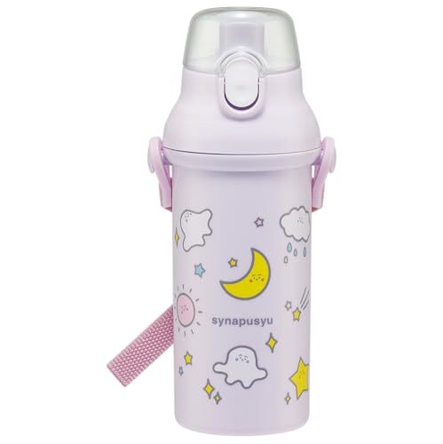 スケーター(Skater) 水筒 480ml 子供用 抗菌 プラスチック製 子供に優しい 軽量 シナぷしゅ 日本製 PSB5SANAG-A拍卖