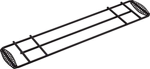 キャプテンスタッグ キャンプ バーベキュー 焚火 ゴトク スリム 網 【焚火台・コンロ・グリル対応】 ブラック拍卖