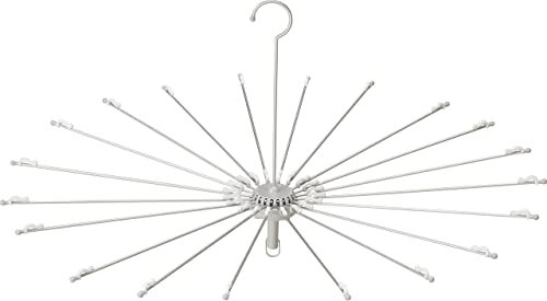 ツウィンモール 洗濯物干しアルミパラソルハンガー グレー 高さ44cm BEILU BE-08G拍卖