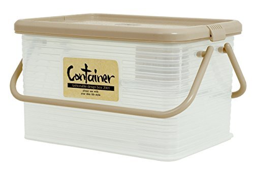 サンコープラスチック コンテナS 幅29×奥20×高16.8cm ソフトベージュ拍卖