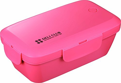 アスベル お弁当箱1段610mL デリクラブ TLB-610 ピンク 3547拍卖
