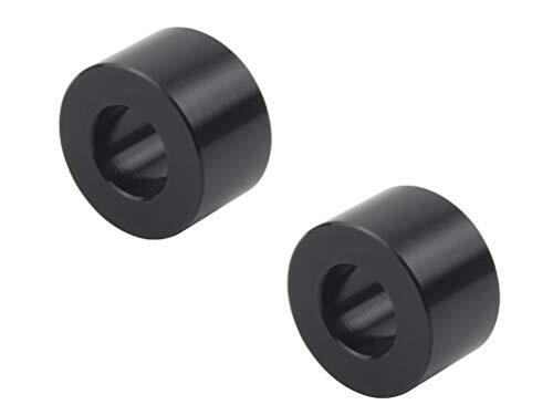 ポッシュ(POSH) バイク用品 アルミユニバーサルカラー ブラック (内径8mmX外径16.5mmX厚さ10mm) 2個入り 101008-0拍卖