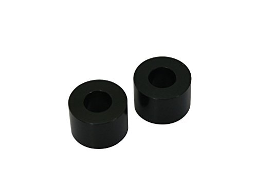 CFポッシュ(CF POSH) アルミスペーサー M10(3/8インチ) T15mm ブラック 2個 201446-15拍卖