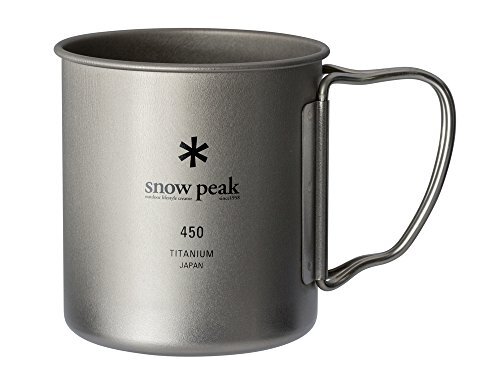 スノーピーク(snow peak) マグ・シェラカップ チタン シングルマグ 450ml MG-143 コップ 軽量 アウトドア キャンプ拍卖
