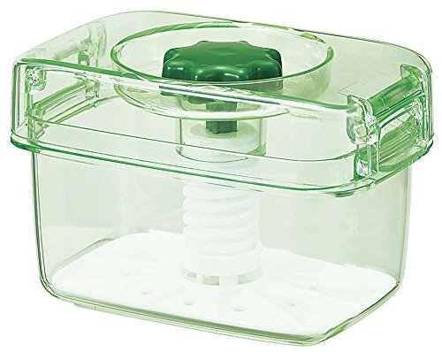 トンボ 保存容器 漬物容器 1.57L 日本製 即席 スケルトングリーン ピクレ 新輝合成 K16拍卖