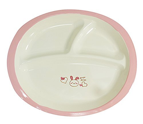 アサヒ興洋 子供用 ランチプレート うさぎ ピンク 電子レンジ対応 食洗機対応 日本製 セットで使える 子ども用 お子様用 もぐもぐシリーズ拍卖