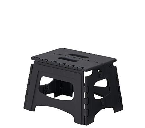 天馬 踏み台 室内用 フォールディングステップ 22 幅34×奥行26×高さ22cm 折りたたみ ブラック拍卖