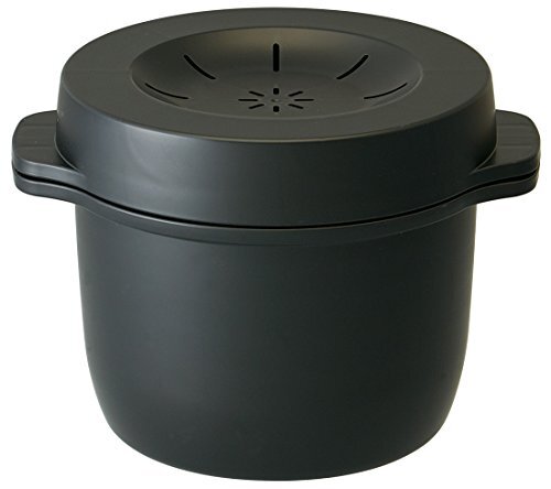 スケーター(Skater) 電子レンジ スチーム ご飯メーカー ブラック 日本製 MWMR1-A拍卖