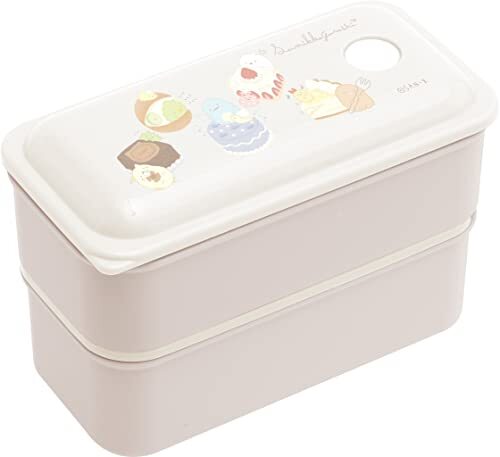 サンエックス すみっコぐらし ランチマーケット ふわっと2段ランチボックス KA17402拍卖