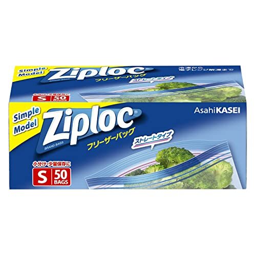ジップロック フリーザーバッグ シンプルモデル S 50枚入拍卖