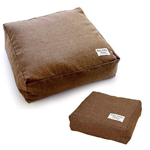 サンベルム(Sanbelm) ふとん収納袋 布団収納 収納袋 クッション 布団 タオル ブランケット ブラウン 大小セット クッションになる収納拍卖